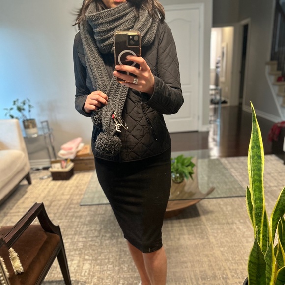 Authentic Extra Long Juicy Couture Cashmere and Wool Scarf - Picture 6 of 7